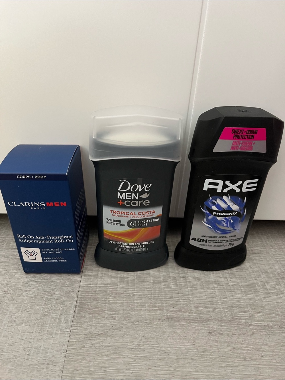 New Men’s Antiperspirant Bundle